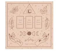 GIMURM Tarot Cards Tablecloth, Fortune Telling Mat (A)