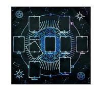 GIMURM Tarot Cards Tablecloth, Fortune Telling Mat (U)