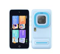 GimyWit AI Kids Smart Learning WiFi Camera-11 AI Tutors, Free Lifetime AI Membership, Photo Recognition with Voice Q&A, Fun Educational Multilingual STEM for 3 to 8 Years Boys and Girls (Blue)