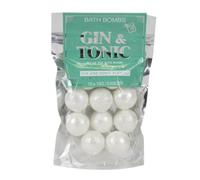 Gin and Tonic Bath Bombs Luxury G&T Scented Bathroom Essential Homeware Gift
