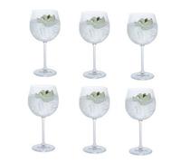 Gin And Tonic Glasses: 6 X 52Cl Dartington Crystal Gin Copa Party Pack