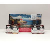 Gin Bothy Fruity Gin Gift Box | Premium Small Batch Scottish Liqueurs | Raspberry, Rhubarb, Merry Berry & Blueberry 20% ABV | Perfect for Birthdays, Christmas & Special Occasions | 4 x 5cl Bottles
