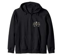Gin Design Ginfluencer Label Crown Beefeater Zip Hoodie
