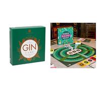 Gin Game & Horse Racing Board Game Adults Bundle