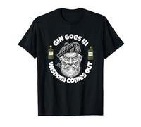 Gin Goes in, Wisdom Comes Out T-Shirt