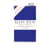 Gin In A Tin - Fennel, Lemon & Thyme London Dry Gin - Distilled in Small Batches - Produced in the UK - Natural Botanicals - Sustainable Packaging - ABV 40% - 50cl Tin of Gin