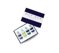 Gin In A Tin - London Dry Gin Gift Set, Four Tipples For Mum - Mother’s Day Gift - Distilled in Small Batches - Produced in the UK - 4 x 35ml Tins of Gin, 40% ABV. (Signature Blue Gift Box)