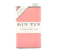 Gin In A Tin - Pomegranate, Raspberry & Cardamom London Dry Gin - Distilled in Small Batches - Produced in the UK - Natural Botanicals - Sustainable Packaging - ABV 40% - 50cl Tin of Gin
