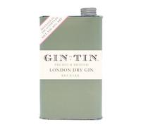 Gin In A Tin - Rhubarb, Cinnamon & Ginger London Dry Gin - Distilled in Small Batches - Produced in the UK - Natural Botanicals - Sustainable Packaging - ABV 40% - 50cl Tin of Gin.