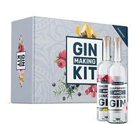 Gin Making Kit - Make Your Own Pink Gin, Raspberry & More - Gifts For Her Idea for Birthday or Christmas - Craft Kits By Makester