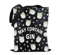 Gin Tonic Tote Bag May Contain Gin Tote Bag Bartender Tote Bag Drinking Party Gift Gin Lover Gift (May Contain Gin TOTE)