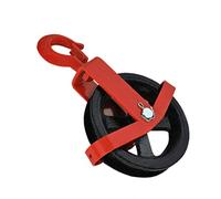 Gin Wheel 180mm with a Hook Scaffolding Pulley Block Lifting Crane