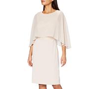 Gina Bacconi Devra Dress with Chiffon Overtop, Antique Rose, 12