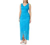 Gina Bacconi Stretch Lace Wrap Skirt Maxi Dress