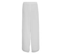 Gina Bacconi Women's Chiffon Layered Trouser with Slits Pants, Silver Mist, 12