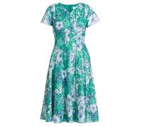 Gina Bacconi Women's Floral Dress Cocktail, Green, 10