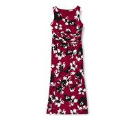 Gina Bacconi Women's Floral Maxi Dress Cocktail, Claret, 16