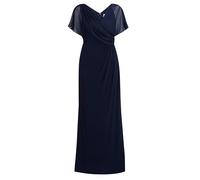 Gina Bacconi Women's Jersey Maxi Dress Cocktail, Navy, 14