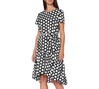 Gina Bacconi Women's Tanna Cocktail Dress, Black/White, 16