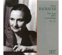 Gina Bachauer - BACHAUER: FIRST HMV RECS