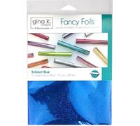 Gina K Designs GINA K Fancy FOIL6X8 Brill, Brilliant Blue Holographic, One Size