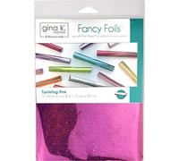 Gina K Designs GINA K Fancy FOIL6X8 TWKLG, Twinkling Pink Holographic, One Size