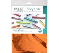GINA K Fancy FOIL6X8 DAZZ Ornge