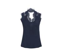 Gina Silk Lace Cami - female - Gold Hawk - Sleeveless Tops - Blue - M - Tops M