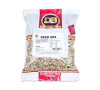 Ginco Bulk Seed Mix (1kg) - Sunflower, Pumpkin, Golden Flaxseed, Brown Flaxseed, Sesame Seeds Hulled | for Baking, Topping, Salads, Desserts, Breads | Catering Pack Seed Blend
