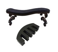 Ginddy Professional Violin Shoulder Rest, 4/4 & 3/4 with Silencer Adjustable Ergonomic Design Non-Slip Rubber Feet & Foldable Structure for Classical Practice & Performances