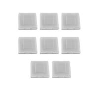 Ginddy Protective Game Cartridge,8 Pcs Clear Protective Game Cartridge Case Dust Cover Cases for Gameboy Plastic Game Case Dust Cover Compatible with Gameboy Color GBC GB GBP