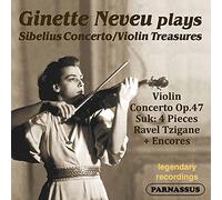 Ginette Neveu - Sibelius Violin Concerto; Suk 4 Pieces & Encores