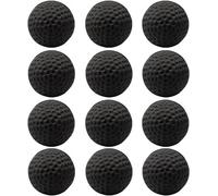 GINFH Sponge Golf Ball Cat Toys Interactive and Black Toy Fun for Cats and Kittens to Bat and Chase Keep Cats Entertained 1.55"