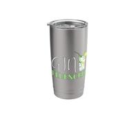 Ginfluencer Gin Cocktail Alcohol Lover - Gin Tonic Stainless Steel Insulated Tumbler