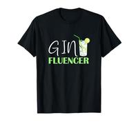 Ginfluencer Gin Cocktail Alcohol Lover - Gin Tonic T-Shirt
