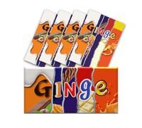 Ginge Funny Chocolate Bar Wrappers (5-Pack) - Rude Novelty Covers for Birthdays & Pranks - Fits 100g-150g Bars (Chocolate Not Included)