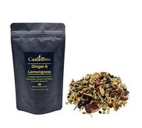 Ginger and Lemongrass Loose Leaf Tea, Herbal Infusion, Camellios (100g)