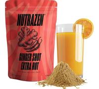 Ginger and Turmeric Extra Hot Shot Powder 100 Servings | Drink Powder with an Extra Chilli Kick | Natural Ingredients No Added Sugar | Mix with Water, Juice or Tea | 100g