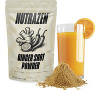 Ginger and Turmeric Shot Powder 100 Servings | Drink Supplement | Organic and Natural Ingredients No Added Sugar | Mix with Water,