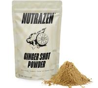 Ginger and Turmeric Shot Powder 100 Servings | Drink Supplement with Orange, Cayenne Pepper and Zinc | Organic and Natural Ingredients No Added Sugar | Mix with Water, Juice or Tea | 100g