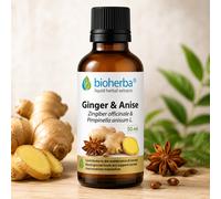 GINGER & ANISE Liquid Herbal Extract Tincture + Chromium 50ml
