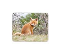 Ginger Baby Fox Mouse Mat Pad - Cute Wildlife Animal Wild Computer #15612