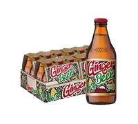Ginger Beer presented by SUPERMALT | Alcohol Free & Naturally Sweetened | Made with Natural Ginger Root | Pack of 24 x 330ml Bottles |