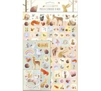 Ginger Betty Woodland Mega Sticker Pack | Three Types of Stickers (Around 130 Total) | Officially Licensed Product | Age 3+ | Use for Gifts, Decoration and Scrapbooking | Cards, Stationery and Gifts