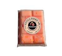Ginger Bread Wax Melts - Snap Bars - Soy Wax Melts 25g - Highly Scented for Oil Burner - Vegan & Cruelty Free - Soy Wax - Home Fragrance