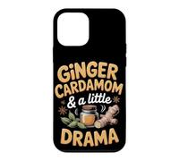 Ginger Cardamom and a Little Drama Masala Chai Tea Case for iPhone 12 mini