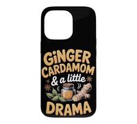 Ginger Cardamom and a Little Drama Masala Chai Tea Case for iPhone 13 Pro