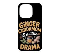 Ginger Cardamom and a Little Drama Masala Chai Tea Case for iPhone 14 Pro
