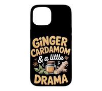 Ginger Cardamom and a Little Drama Masala Chai Tea Case for iPhone 15