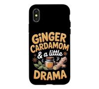 Ginger Cardamom and a Little Drama Masala Chai Tea Case for iPhone X/XS